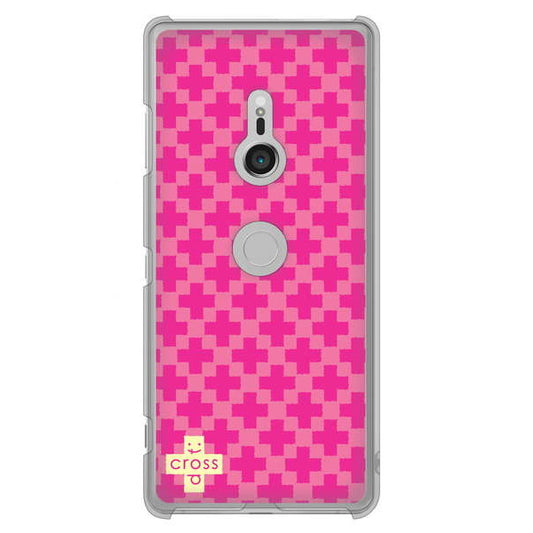 Xperia XZ3 SO-01L docomo クロスドット ハードケース 背面印刷