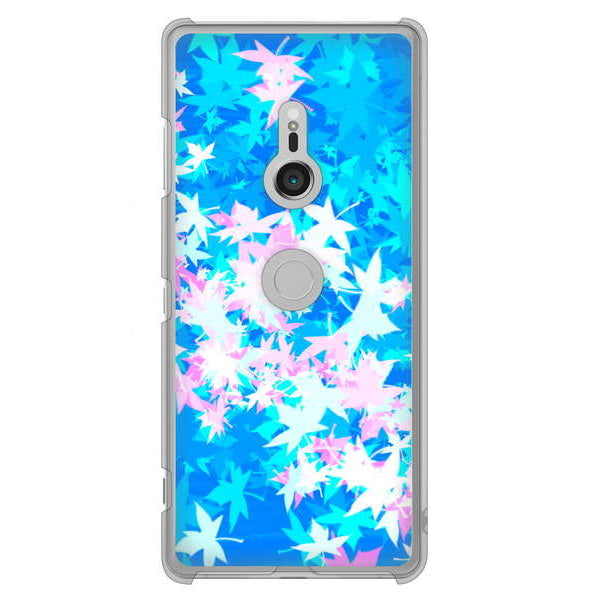 Xperia XZ3 SO-01L docomo 高画質仕上げ 背面印刷 ハードケース パステルアート