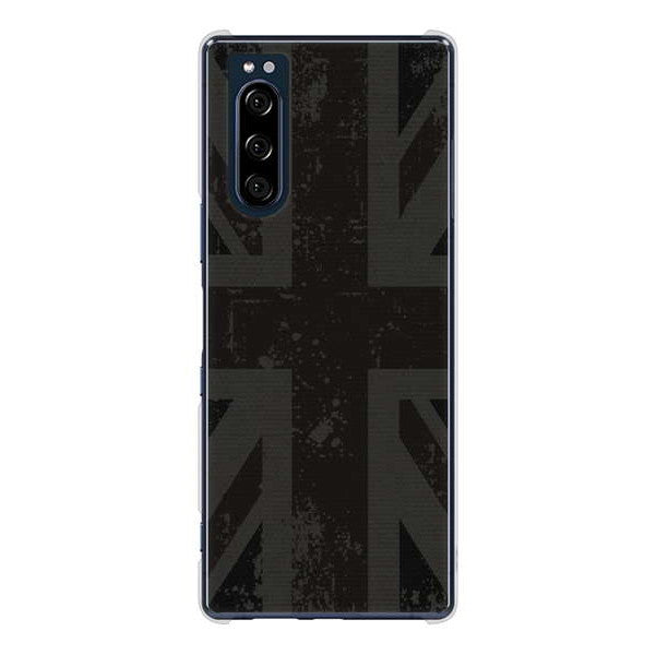 Xperia 5 SO-01M docomo 高画質仕上げ 背面印刷 ハードケース ユニオンジャック