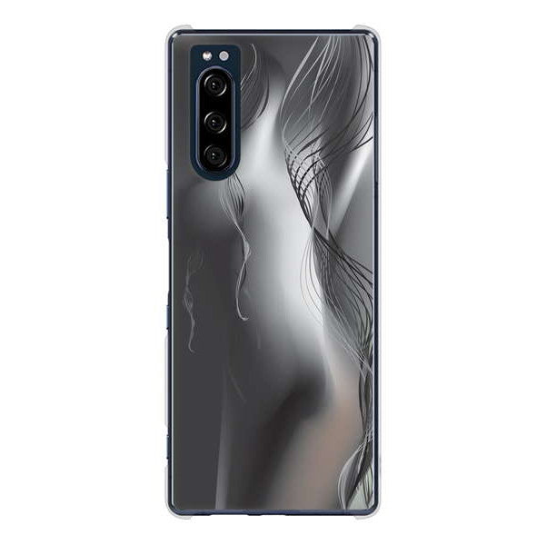 Xperia 5 SO-01M docomo 高画質仕上げ 背面印刷 ハードケース 【566 ボディウォール】