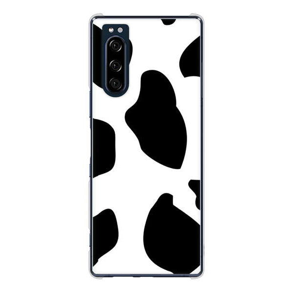 Xperia 5 SO-01M docomo 高画質仕上げ 背面印刷 ハードケース アニマル柄