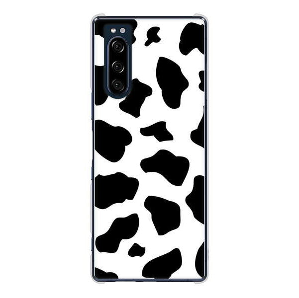 Xperia 5 SO-01M docomo 高画質仕上げ 背面印刷 ハードケース アニマル柄