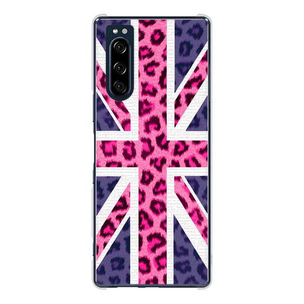 Xperia 5 SO-01M docomo 高画質仕上げ 背面印刷 ハードケース ユニオンジャック