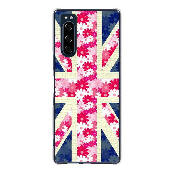 Xperia 5 SO-01M docomo 高画質仕上げ 背面印刷 ハードケース ユニオンジャック