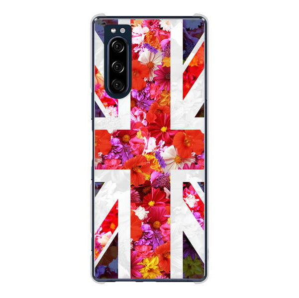 Xperia 5 SO-01M docomo 高画質仕上げ 背面印刷 ハードケース ユニオンジャック