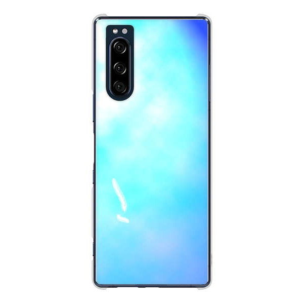 Xperia 5 SO-01M docomo 高画質仕上げ 背面印刷 ハードケース パステルアート