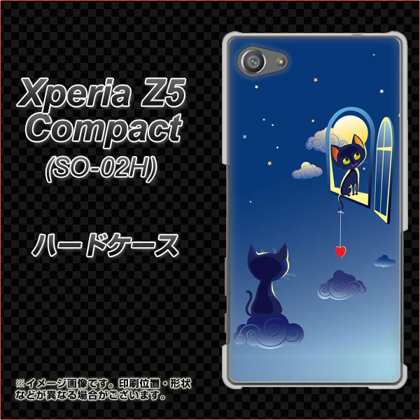 docomo エクスペリアZ5コンパクト SO-02H 高画質仕上げ 背面印刷 ハードケース【341 恋の駆け引き】