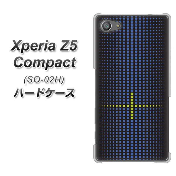 docomo エクスペリアZ5コンパクト SO-02H 高画質仕上げ 背面印刷 ハードケース【IB907 グラデーションドット】