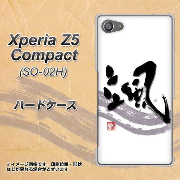 docomo エクスペリアZ5コンパクト SO-02H 高画質仕上げ 背面印刷 ハードケース【OE827 颯】
