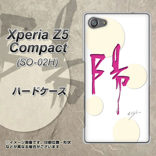 docomo エクスペリアZ5コンパクト SO-02H 高画質仕上げ 背面印刷 ハードケース【OE833 陽】