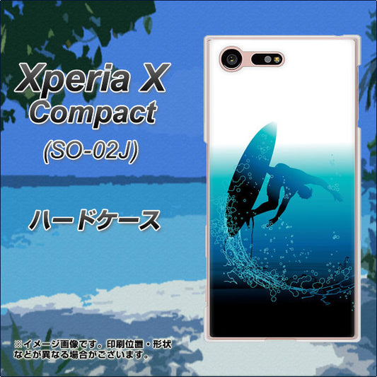 docomo エクスペリアXコンパクト SO-02J 高画質仕上げ 背面印刷 ハードケース【416 カットバック】