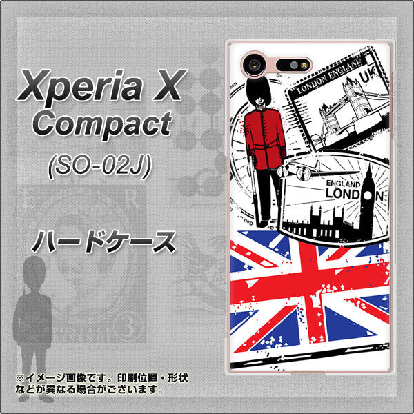 docomo エクスペリアXコンパクト SO-02J 高画質仕上げ 背面印刷 ハードケース【574 LONDON】