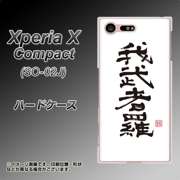 docomo エクスペリアXコンパクト SO-02J 高画質仕上げ 背面印刷 ハードケース【OE843 我武者羅(がむしゃら)】