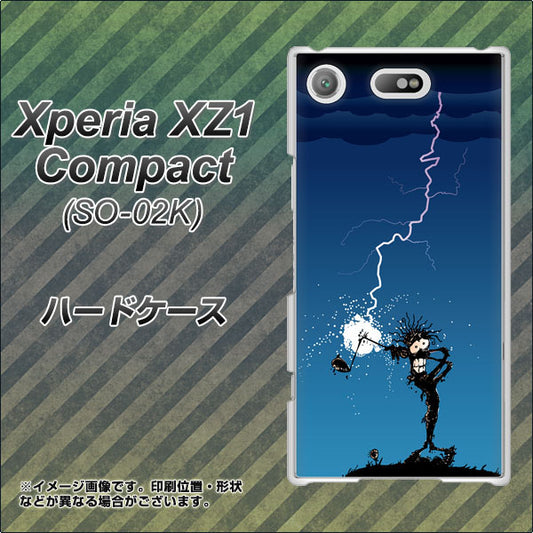 docomo エクスペリアXZ1 コンパクトSO-02K 高画質仕上げ 背面印刷 ハードケース【417 ゴルファーの苦難】