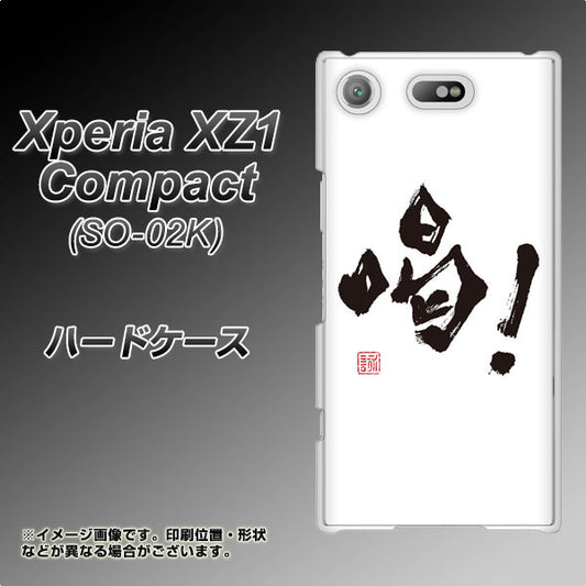 docomo エクスペリアXZ1 コンパクトSO-02K 高画質仕上げ 背面印刷 ハードケース【OE845 喝!】