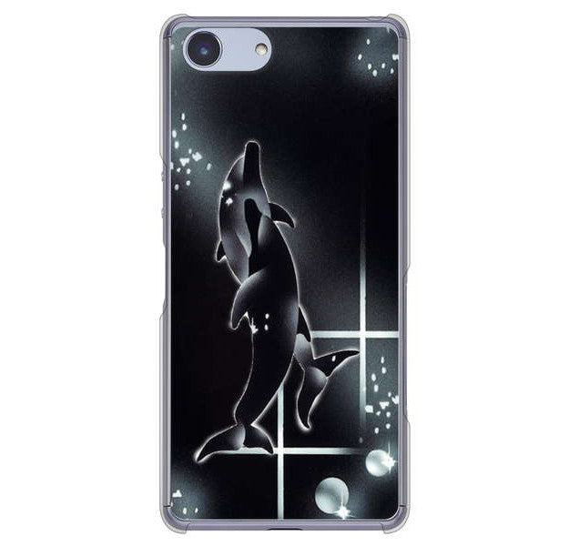 Xperia Ace SO-02L docomo 高画質仕上げ 背面印刷 ハードケース 海の守り神