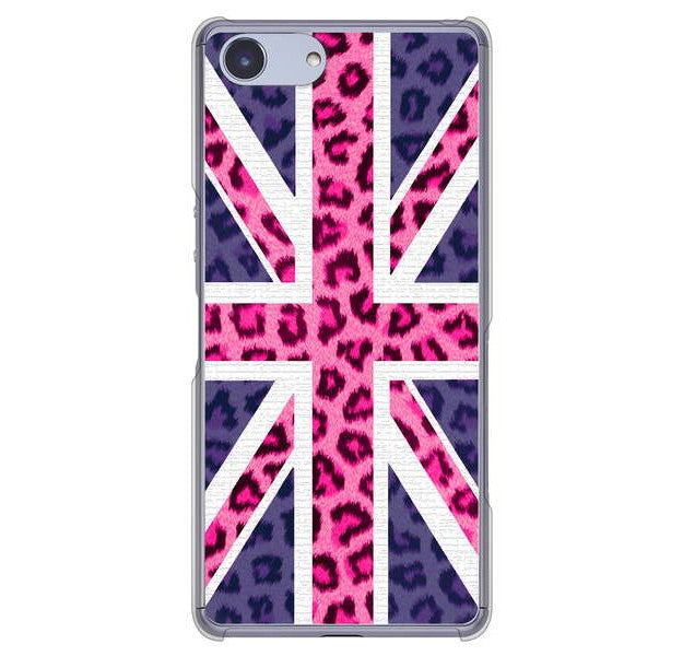 Xperia Ace SO-02L docomo 高画質仕上げ 背面印刷 ハードケース ユニオンジャック