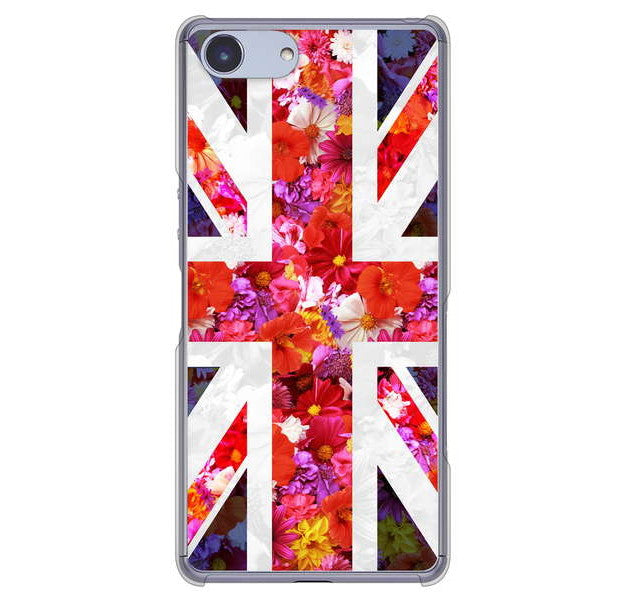 Xperia Ace SO-02L docomo 高画質仕上げ 背面印刷 ハードケース ユニオンジャック