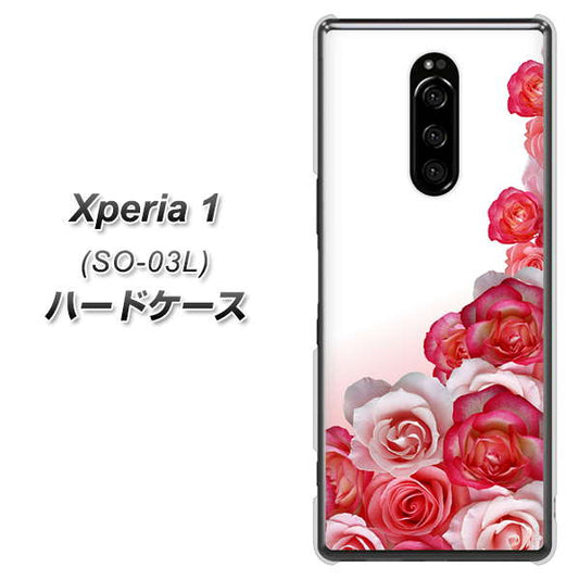 docomo エクスぺリア ワン SO-03L 高画質仕上げ 背面印刷 ハードケース【299 薔薇の壁】