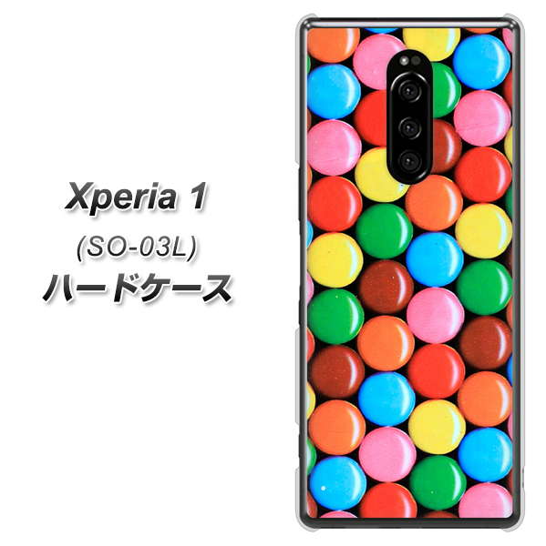 docomo エクスぺリア ワン SO-03L 高画質仕上げ 背面印刷 ハードケース【448 マーブルチョコ】