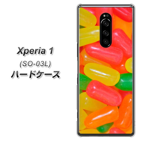 docomo エクスぺリア ワン SO-03L 高画質仕上げ 背面印刷 ハードケース【449 ジェリービーンズ】