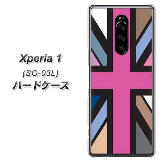 docomo エクスぺリア ワン SO-03L 高画質仕上げ 背面印刷 ハードケース【507 ユニオンジャック デスカラー】