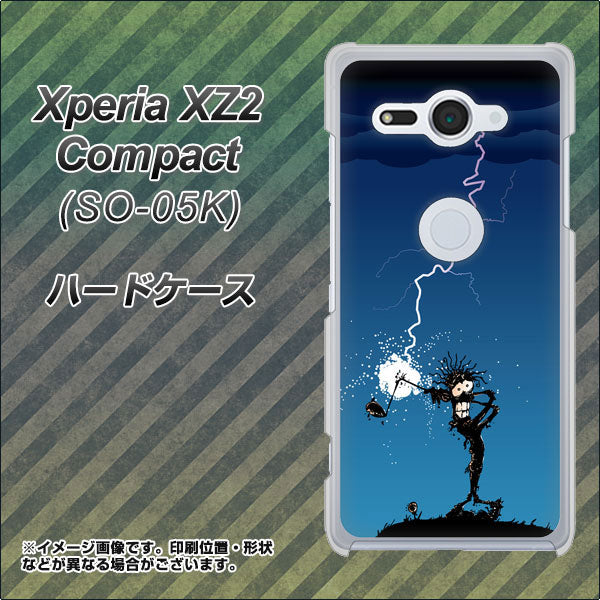 docomo エクスペリア XZ2 コンパクト SO-05K 高画質仕上げ 背面印刷 ハードケース【417 ゴルファーの苦難】