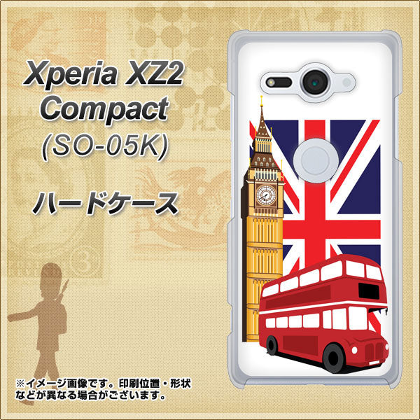 docomo エクスペリア XZ2 コンパクト SO-05K 高画質仕上げ 背面印刷 ハードケース【573 イギリス】