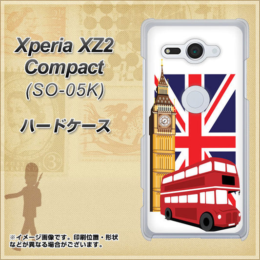 docomo エクスペリア XZ2 コンパクト SO-05K 高画質仕上げ 背面印刷 ハードケース【573 イギリス】