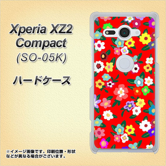 docomo エクスペリア XZ2 コンパクト SO-05K 高画質仕上げ 背面印刷 ハードケース【780 リバティプリントRD】