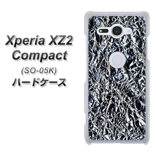 docomo エクスペリア XZ2 コンパクト SO-05K 高画質仕上げ 背面印刷 ハードケース【EK835 スタイリッシュアルミシルバー】