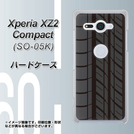 docomo エクスペリア XZ2 コンパクト SO-05K 高画質仕上げ 背面印刷 ハードケース【IB931 タイヤ】