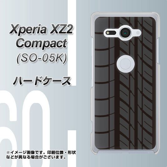 docomo エクスペリア XZ2 コンパクト SO-05K 高画質仕上げ 背面印刷 ハードケース【IB931 タイヤ】