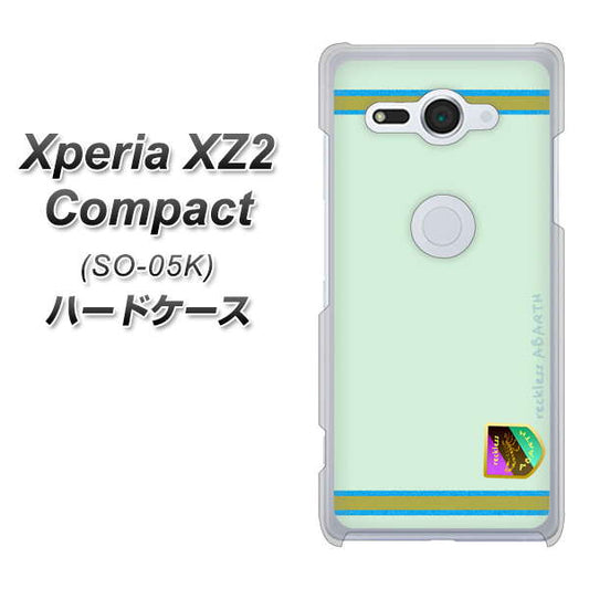 docomo エクスペリア XZ2 コンパクト SO-05K 高画質仕上げ 背面印刷 ハードケース【YC938 アバルト09】