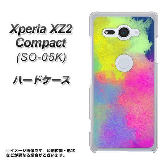 docomo エクスペリア XZ2 コンパクト SO-05K 高画質仕上げ 背面印刷 ハードケース【YJ294 デザイン色彩】