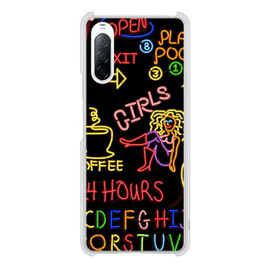 Xperia 10 II SO-41A docomo 高画質仕上げ 背面印刷 ハードケース 【284 カジノ】