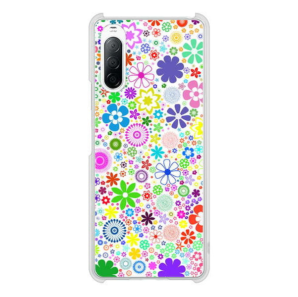 Xperia 10 II SO-41A docomo 高画質仕上げ 背面印刷 ハードケース リバティプリント