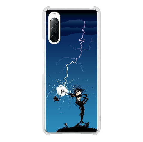 Xperia 10 II SO-41A docomo 高画質仕上げ 背面印刷 ハードケース 【417 ゴルファーの苦難】