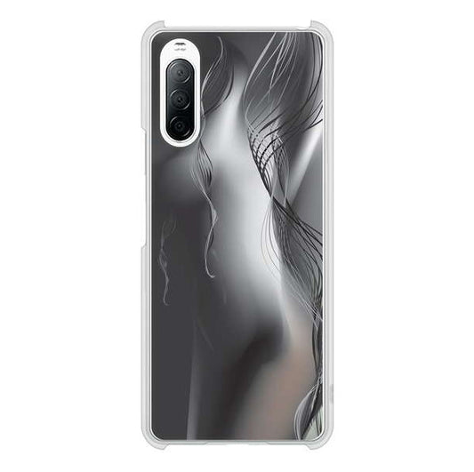 Xperia 10 II SO-41A docomo 高画質仕上げ 背面印刷 ハードケース 【566 ボディウォール】