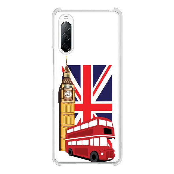 Xperia 10 II SO-41A docomo 高画質仕上げ 背面印刷 ハードケース イギリスの風景