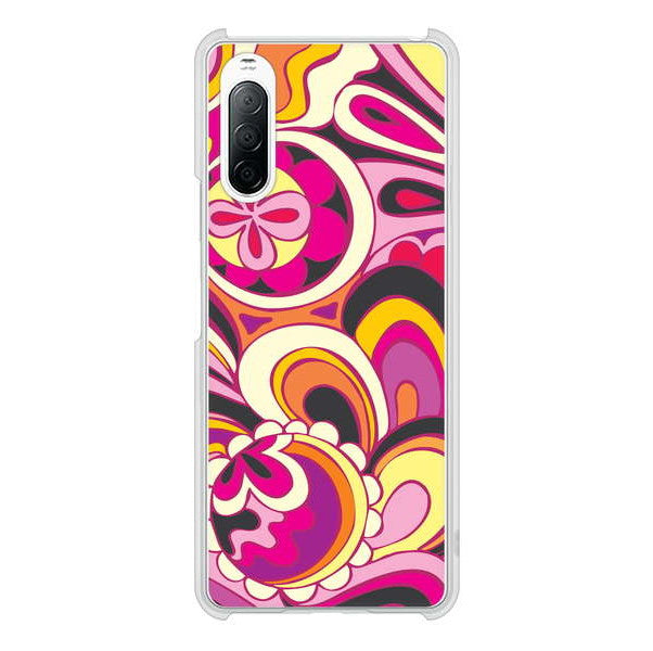 Xperia 10 II SO-41A docomo 高画質仕上げ 背面印刷 ハードケース 【586 ブローアップカラー】