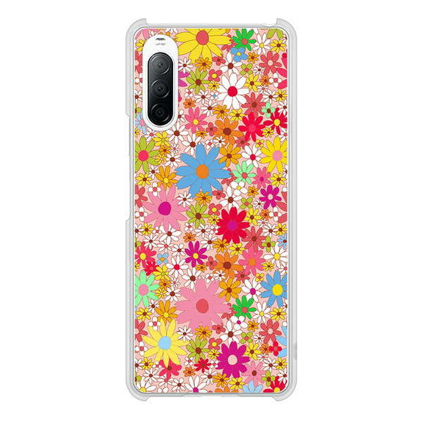Xperia 10 II SO-41A docomo 高画質仕上げ 背面印刷 ハードケース リバティプリント