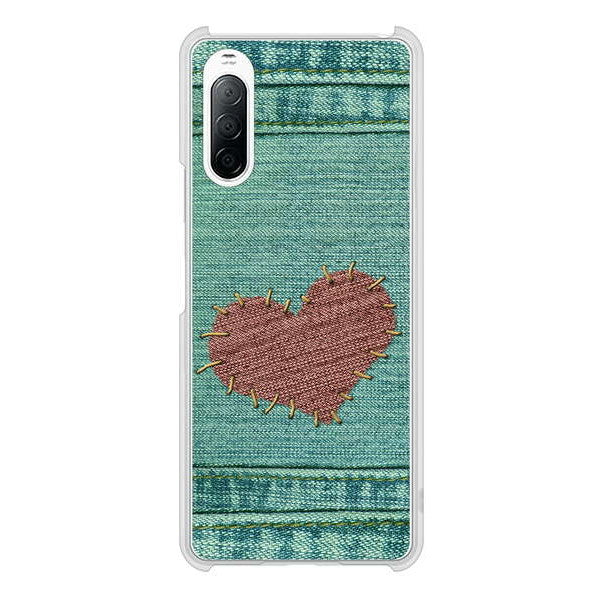 Xperia 10 II SO-41A docomo 高画質仕上げ 背面印刷 ハードケース ビッグハート