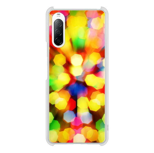 Xperia 10 II SO-41A docomo 高画質仕上げ 背面印刷 ハードケース 【VA874 未来へのワープ】