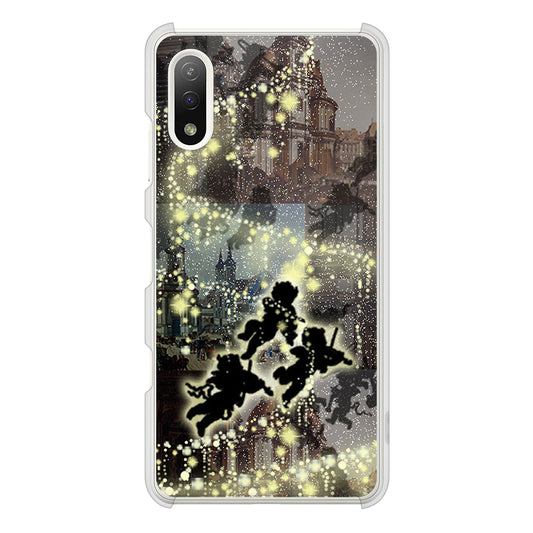 Xperia Ace II SO-41B docomo 高画質仕上げ 背面印刷 ハードケース 【253 天使の音楽隊】