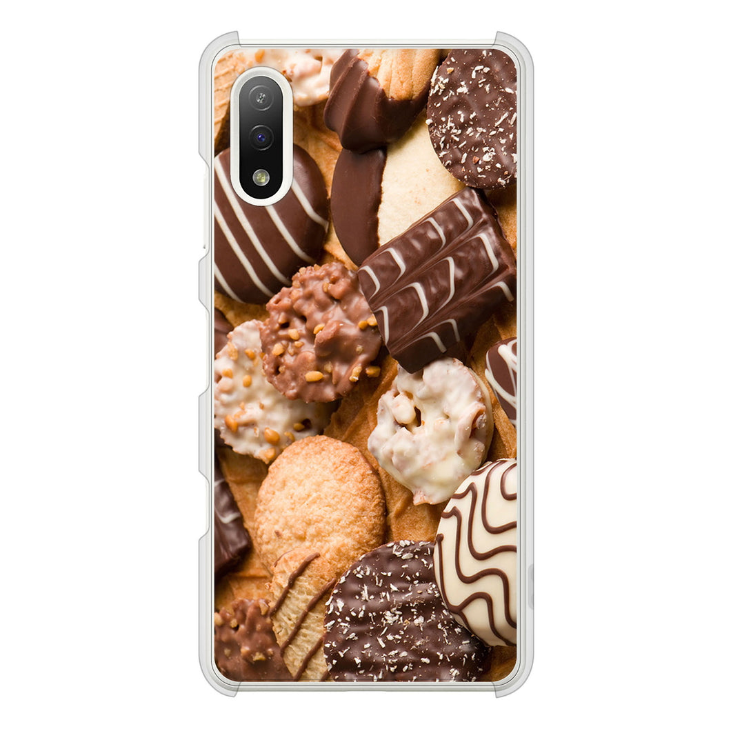 Xperia Ace II SO-41B docomo 高画質仕上げ 背面印刷 ハードケース スイーツ