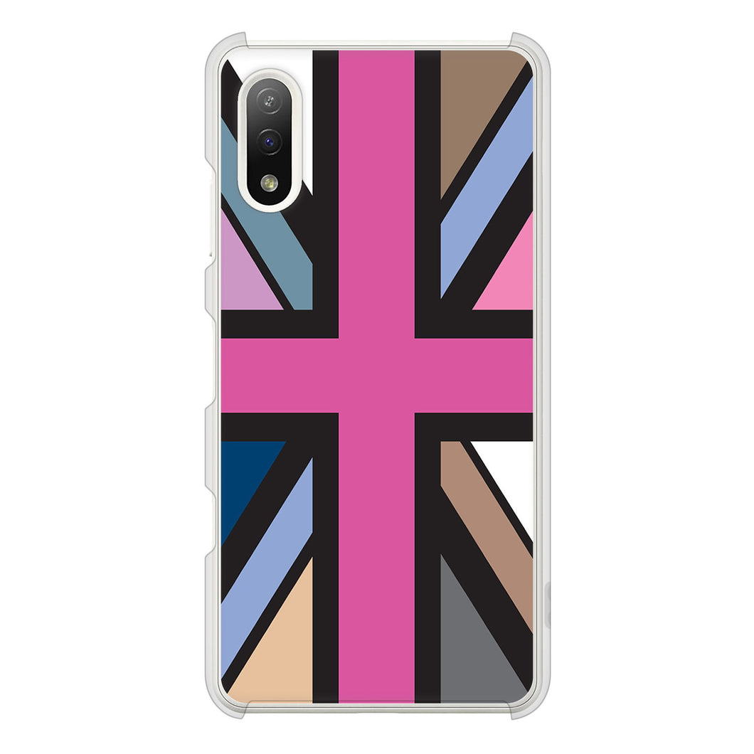 Xperia Ace II SO-41B docomo 高画質仕上げ 背面印刷 ハードケース ユニオンジャック