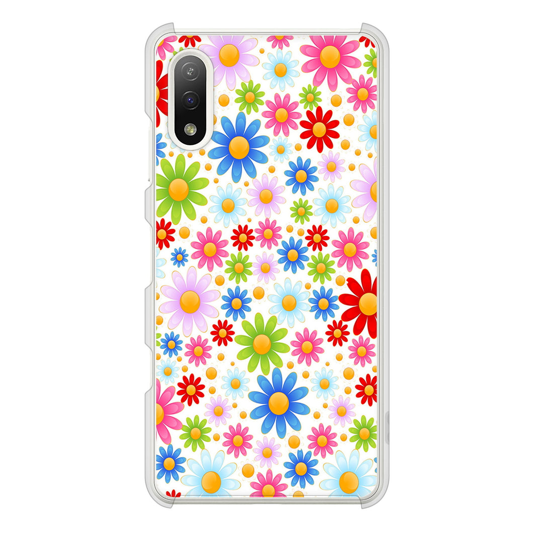 Xperia Ace II SO-41B docomo 高画質仕上げ 背面印刷 ハードケース リバティプリント