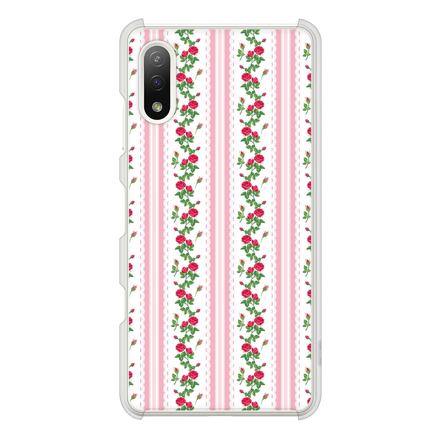 Xperia Ace II SO-41B docomo 高画質仕上げ 背面印刷 ハードケース イングリッシュガーデン