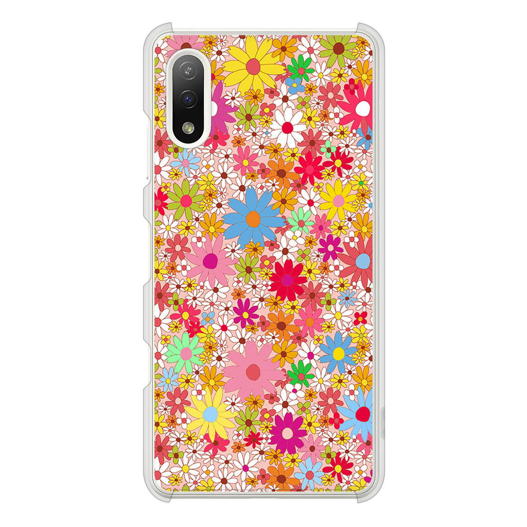 Xperia Ace II SO-41B docomo 高画質仕上げ 背面印刷 ハードケース リバティプリント